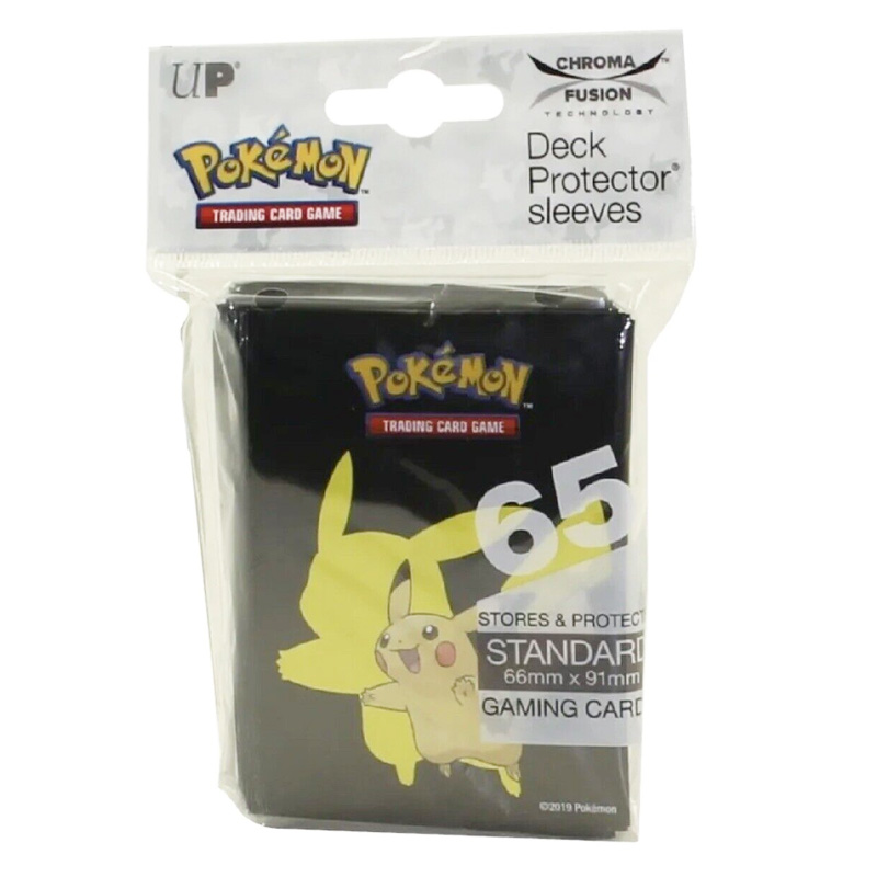 Pokemon Ultrapro Sleeve Pikachu 2019 Paquet De 65pcs